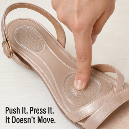 ClearStep Transparent Silicone Gel Foot Cushions